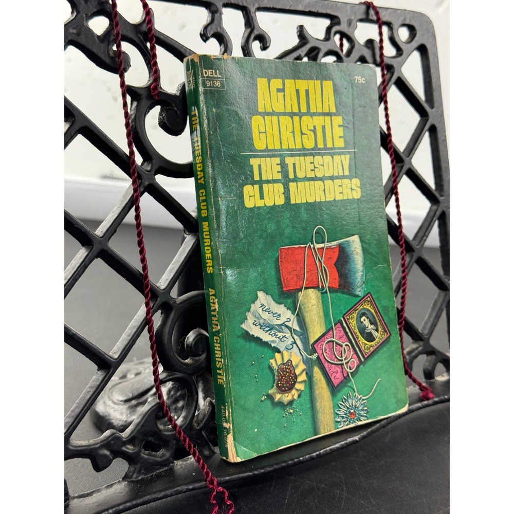 Agatha Christie The Tuesday Club Murders Dell 1971 First Printing‎ Paperback